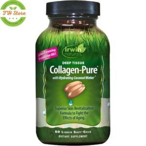 Irwin Naturals Deep Tissue Collagen-Pure – 80 Liquid Softgels