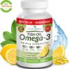 Nature’s Branch Triple Strength Omega 3 Fish Oil Pills