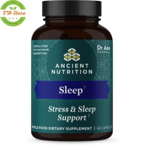 Ashwagandha for Sleep Support by Ancient Nutrition – 60 Capsules